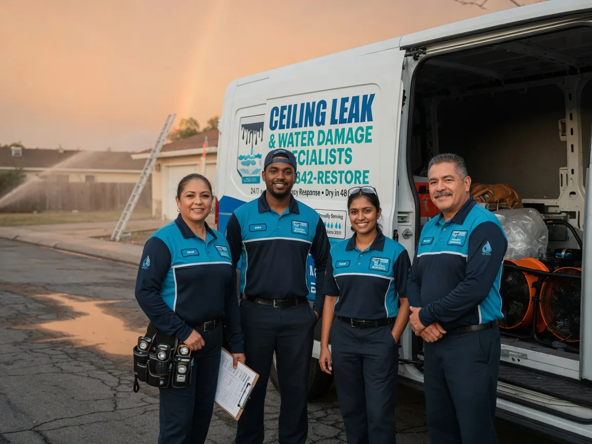 Ceiling Leak Cleanup company in Laurel Springs, NC